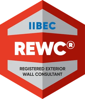 IIBEC REWC badge: Registered Exterior Wall Consultant