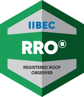 IIBEC RRO badge: Registered Roof Observer